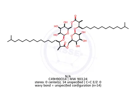 Chemical structure of RS-Z405PZT