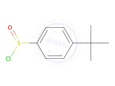Chemical structure of 4-(tert-Butyl)benzenesulfinic Chloride