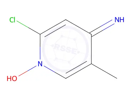 Chemical structure of 2-chloro-4-imino-5-methylpyridin-1(4H)-ol