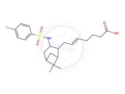 Chemical structure of I-SAP