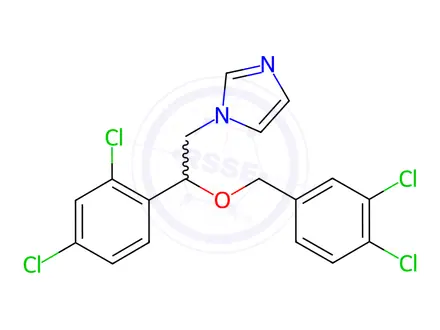 Chemical structure of Miconazole EP Impurity F (Miconazole USP Related Compound F)