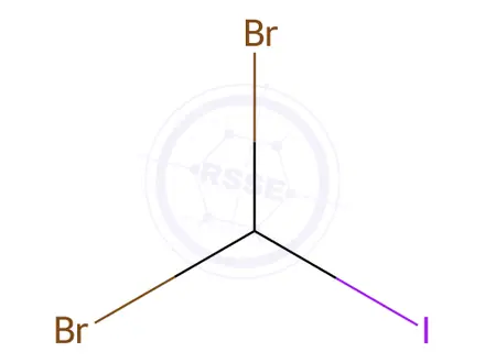 Chemical structure of Dibromoiodomethane
