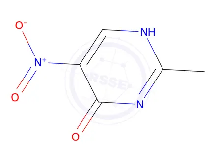 Chemical structure of 2-Methyl-5-nitropyrimidin-4(3H)-one