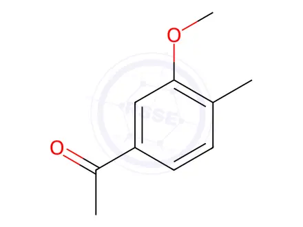 Chemical structure of 3'-Methoxy-4'-methylacetophenone