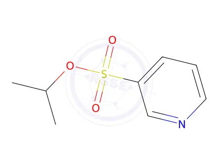 Chemical structure of Isopropyl pyridine-3-sulfonate