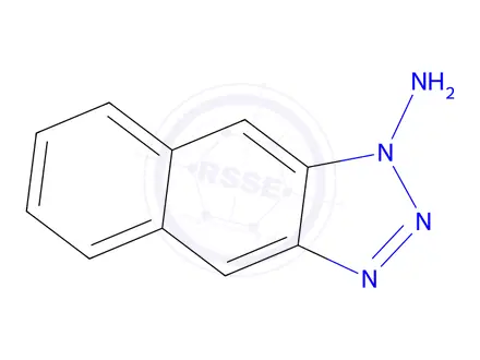 Chemical structure of 1H-Naphtho[2,3-d]triazol-1-amine
