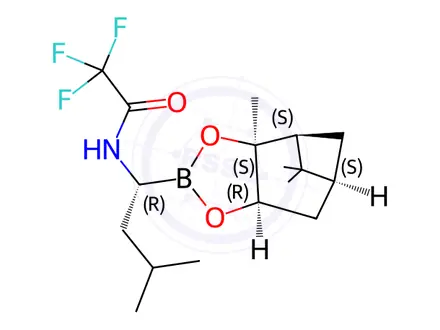 Chemical structure of Bortezomib Impurity 108