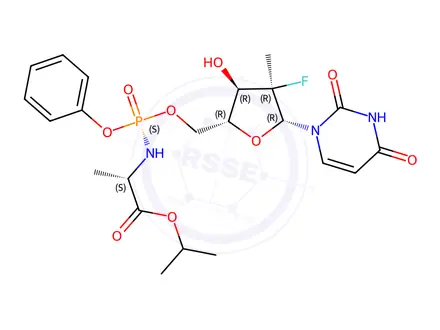 Chemical structure of Sofosbuvir