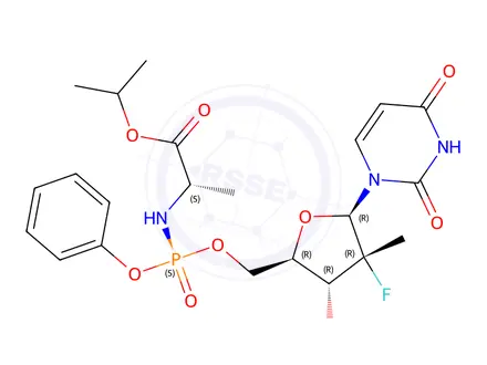 Chemical structure of Sofosbuvir