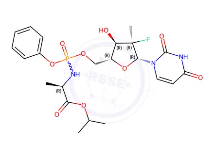 Chemical structure of D-Alanine Sofosbuvir