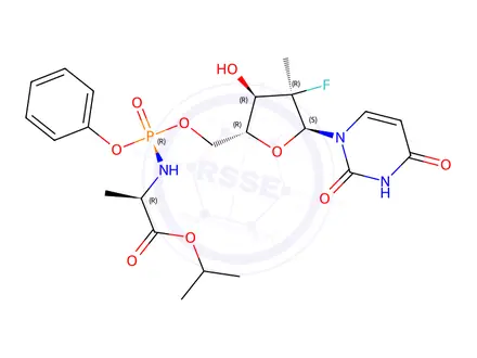 Chemical structure of Sofosbuvir Impurity 26