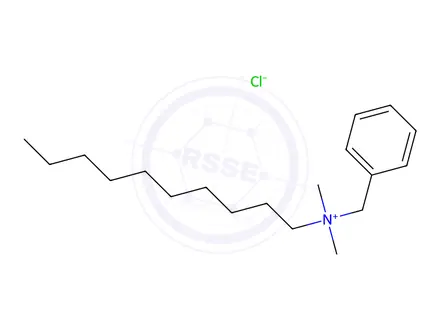 Chemical structure of Benzalkonium chloride for system suitability(Secondary Standards traceble to EP)
