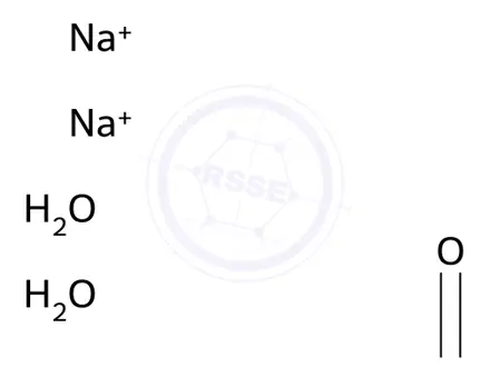 Chemical structure of Sodium Selenite Pentahydrate