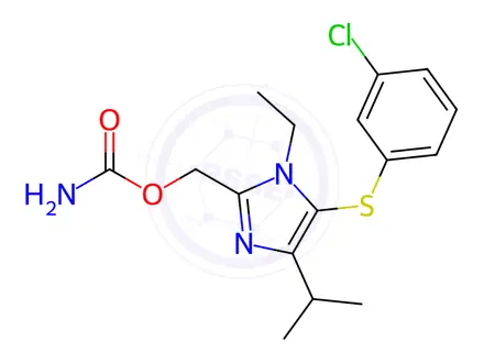 Chemical structure of Capravirine Impurity 58