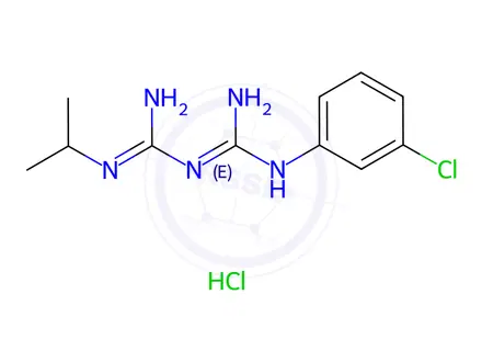 Chemical structure of Proguanil EP Impurity G Hydrochloride