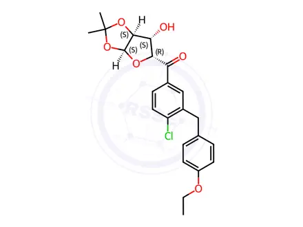 Chemical structure of Sotagliflozin Impurity 13