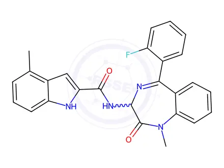Chemical structure of Devazepide Impurity 35