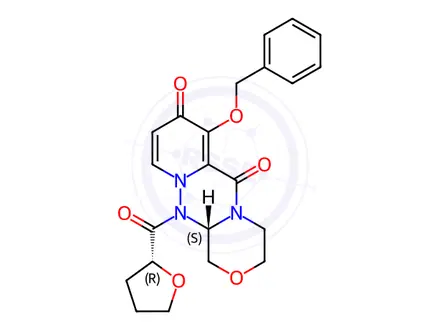 Chemical structure of Baloxavir Marboxil Impurity 252