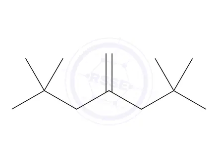 Chemical structure of 2,2,6,6-tetramethyl-4-methyleneheptane