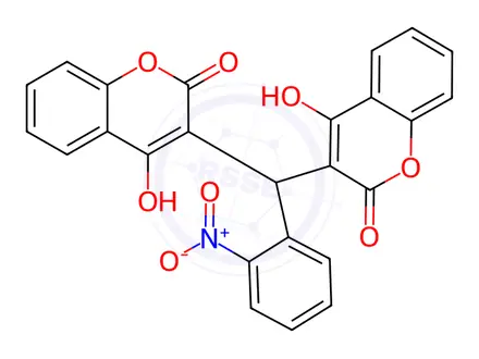 Chemical structure of Acenocoumarol Impurity 7