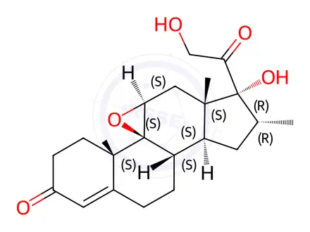 Chemical structure of Dexamethasone Impurity 189
