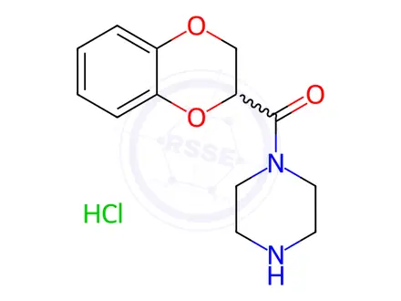 Chemical structure of Doxazosin EP Impurity B(Hydrochloride)