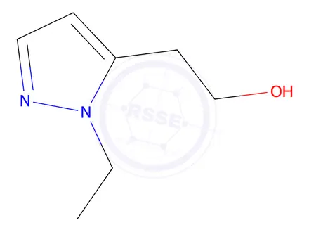 Chemical structure of 2-(1-ethyl-1H-pyrazol-5-yl)ethanol