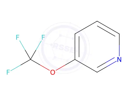 Chemical structure of 3-(TRIFLUOROMETHOXY)PYRIDINE