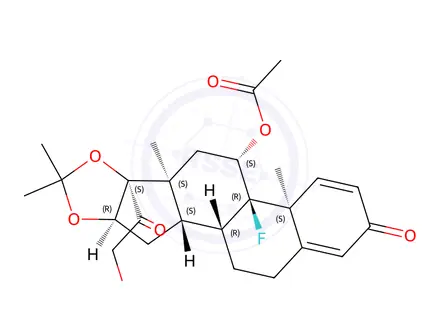 Chemical structure of Triamcinolone Acetonide Impurity 54