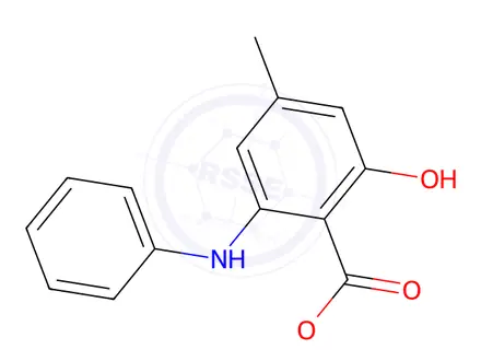 Chemical structure of 2-HYDROXY-4-METHYL-6-PHENYLAMINO-BENZOIC ACID ETHYL ESTER