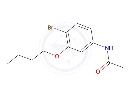 Chemical structure of 2-(3-Bromo-4-butoxyphenyl)acetamide