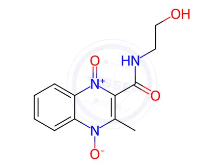 Chemical structure of Olaquindox