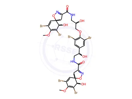 Chemical structure of Isofistularin 3