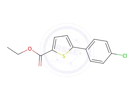 Chemical structure of Ethyl 5-(4-Chlorophenyl)thiophene-2-carboxylate