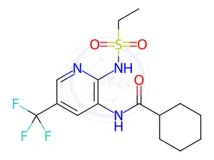 Chemical structure of Fuzapladib
