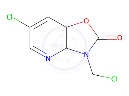 Chemical structure of Azamethiphos Impurity 1