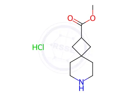 Chemical structure of Methyl 7-azaspiro[3.5]nonane-2-carboxylate Hydrochloride