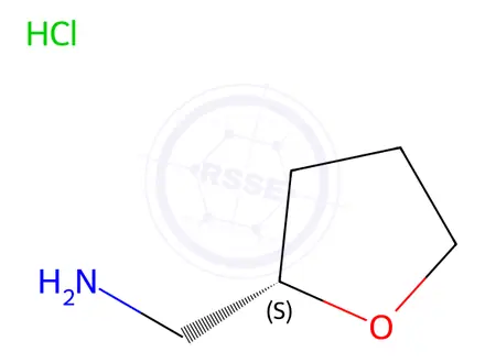 Chemical structure of (2S)-Tetrahydro-2-furanmethanamine HCl