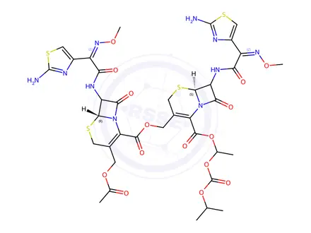 Chemical structure of Cefpodoxime Impurity 65