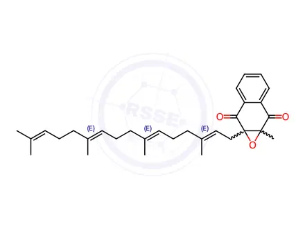 Chemical structure of Vitamin K2 Impurity 62