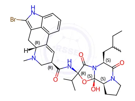 Chemical structure of Bromocriptine Impurity 16