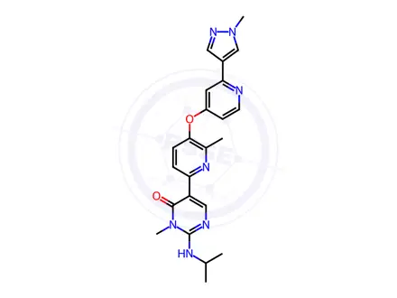 Chemical structure of Vimseltinib