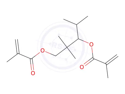 Chemical structure of 2,2,4-TRIMETHYL-1,3-PENTANEDIOL DIMETHACRYLATE