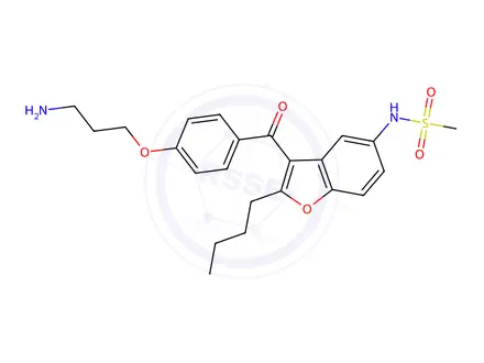 Chemical structure of Dronedarone Impurity 36