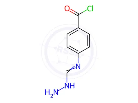 Chemical structure of 4-Guanidinobenzoyl chloride