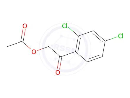Chemical structure of 2-(2,4-Dichlorophenyl)-2-oxoethyl Acetate