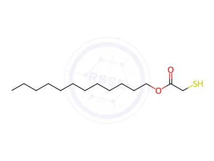 Chemical structure of LAURYL THIOGLYCOLATE