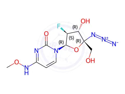 Chemical structure of Azvudine Impurity 59