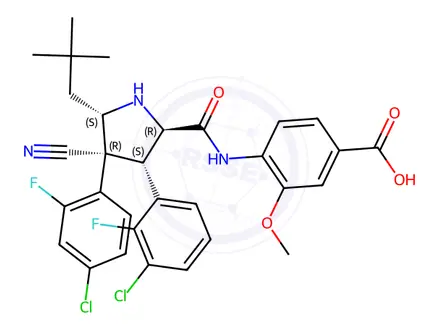 Chemical structure of Idasanutlin