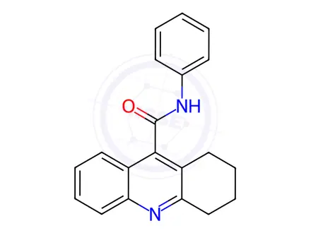 Chemical structure of N-Phenyl-1,2,3,4-tetrahydroacridine-9-carboxamide